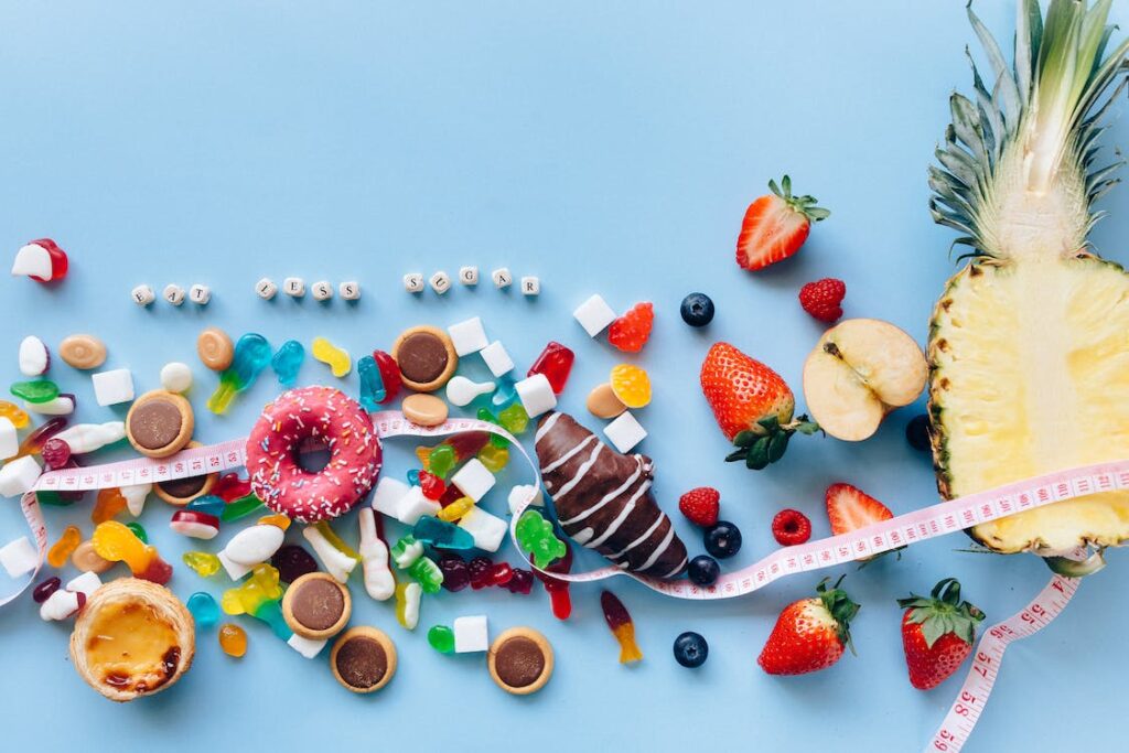 food items with sugar
